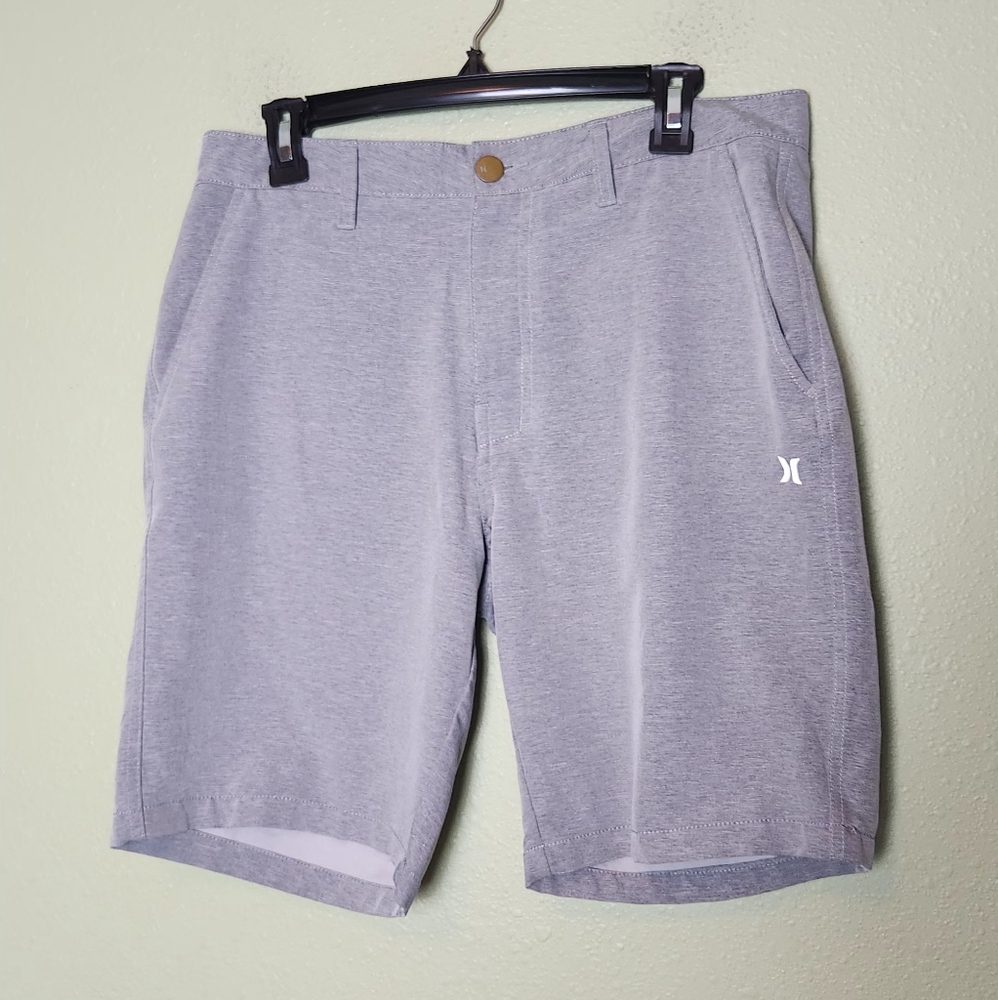 Hurley Casual Gray Mens Shorts Size 32